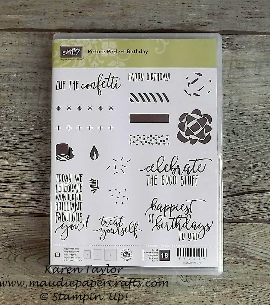 Stampin' Up! Picture Perfect Birthday card 